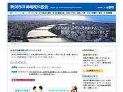 新潟市耳鼻咽喉科医会 ウェブサイトイメージ